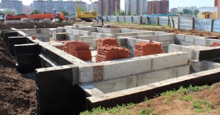 Фундаменты промышленных зданий в Лобне цена от 24483 руб. - заказать строительство фундамента промздания под стальные колонны